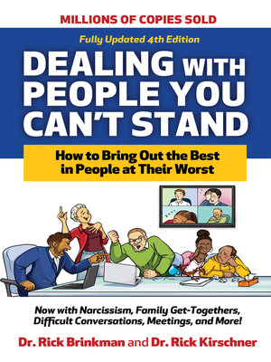 cover image of Dealing with People You Can't Stand